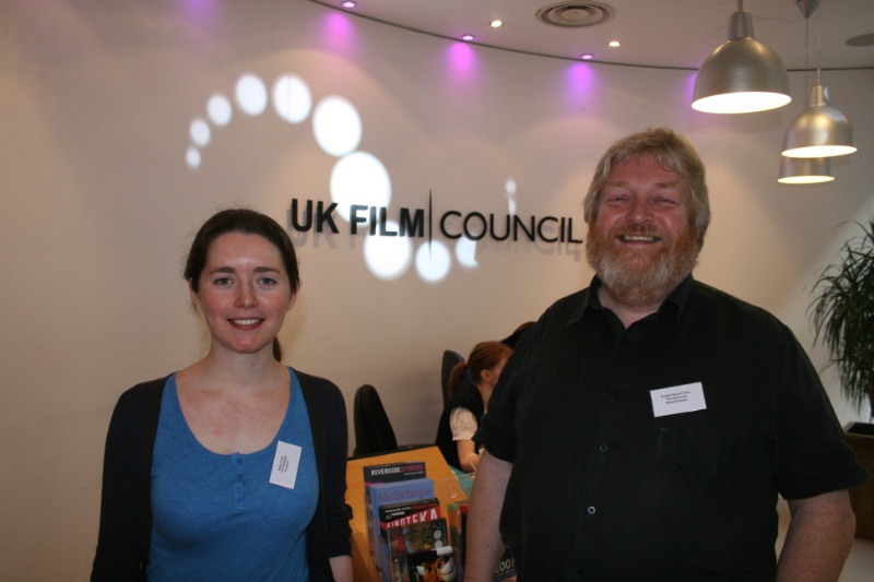 Katie Crook and Robert Sproul-Cran at the UK Film Council